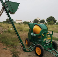 Ladder Lift With Concrete Mixture Application / Uses Image 2