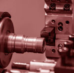 Shaft turning and thread cutting