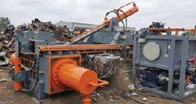 Car Baler Machine Application Image 2