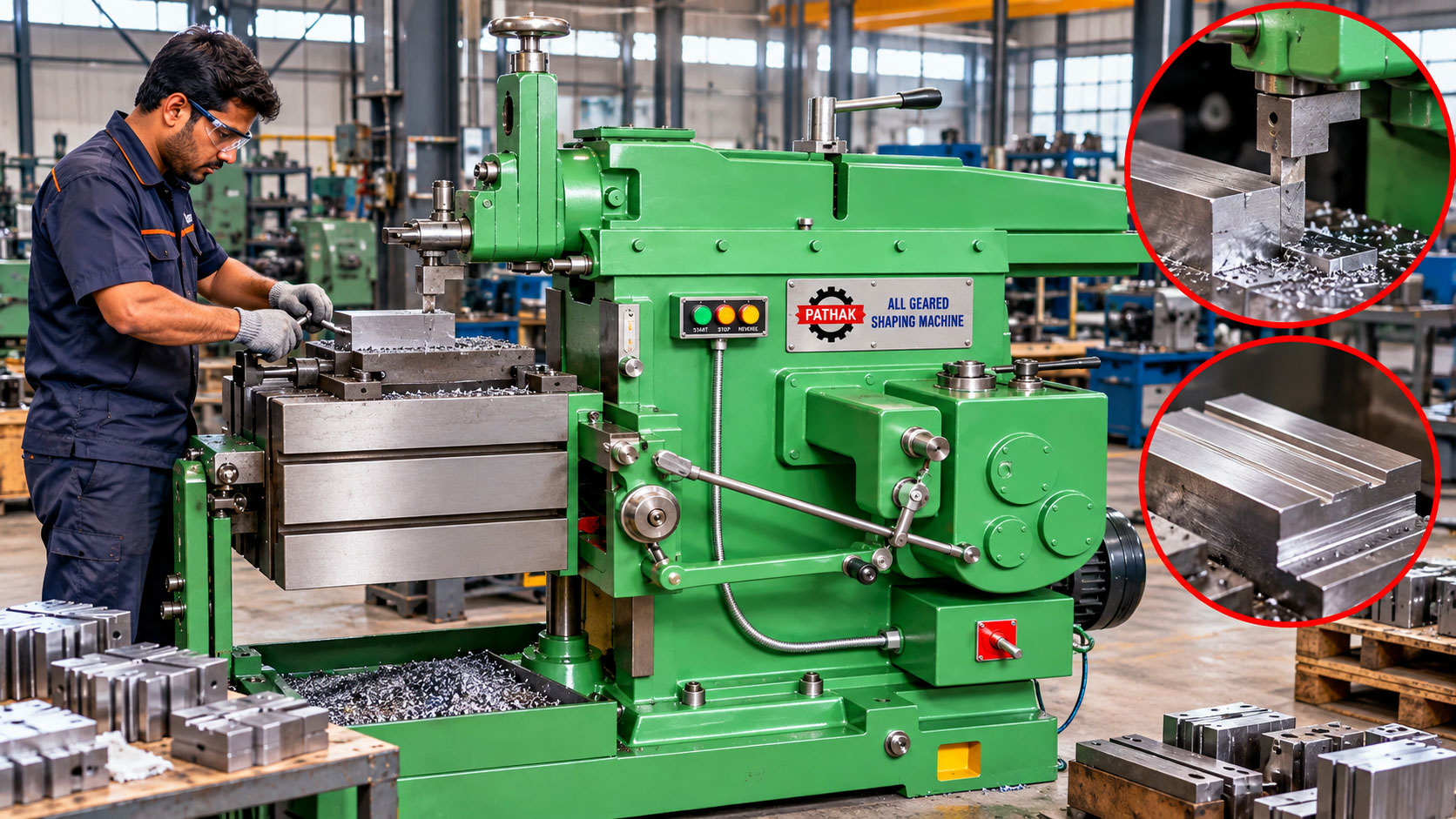 All Geared Shaping Machine: Working, Applications and Selection Guide