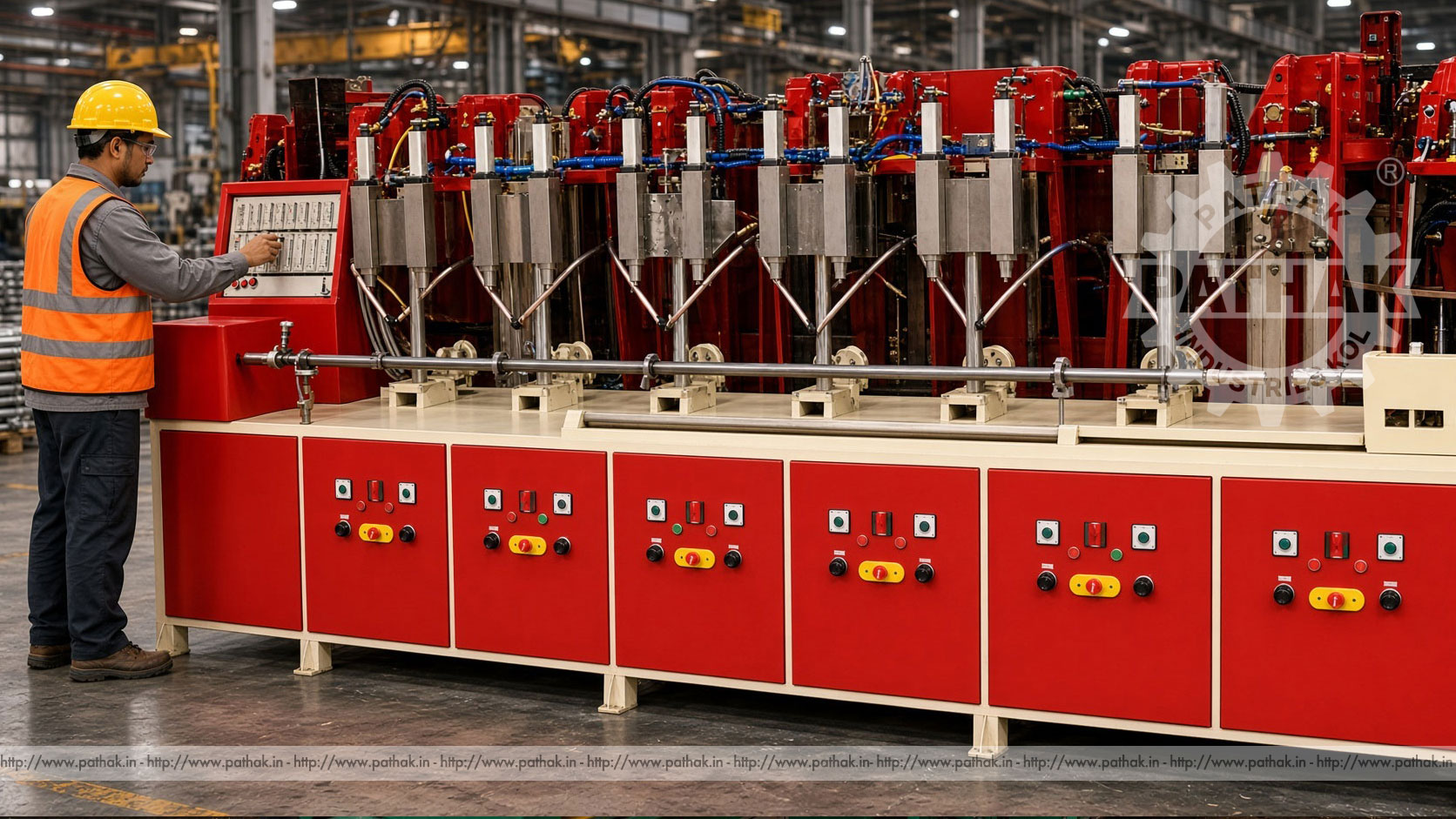 Standard Ringlock Welding Machine: Consistent Scaffold Standard Production