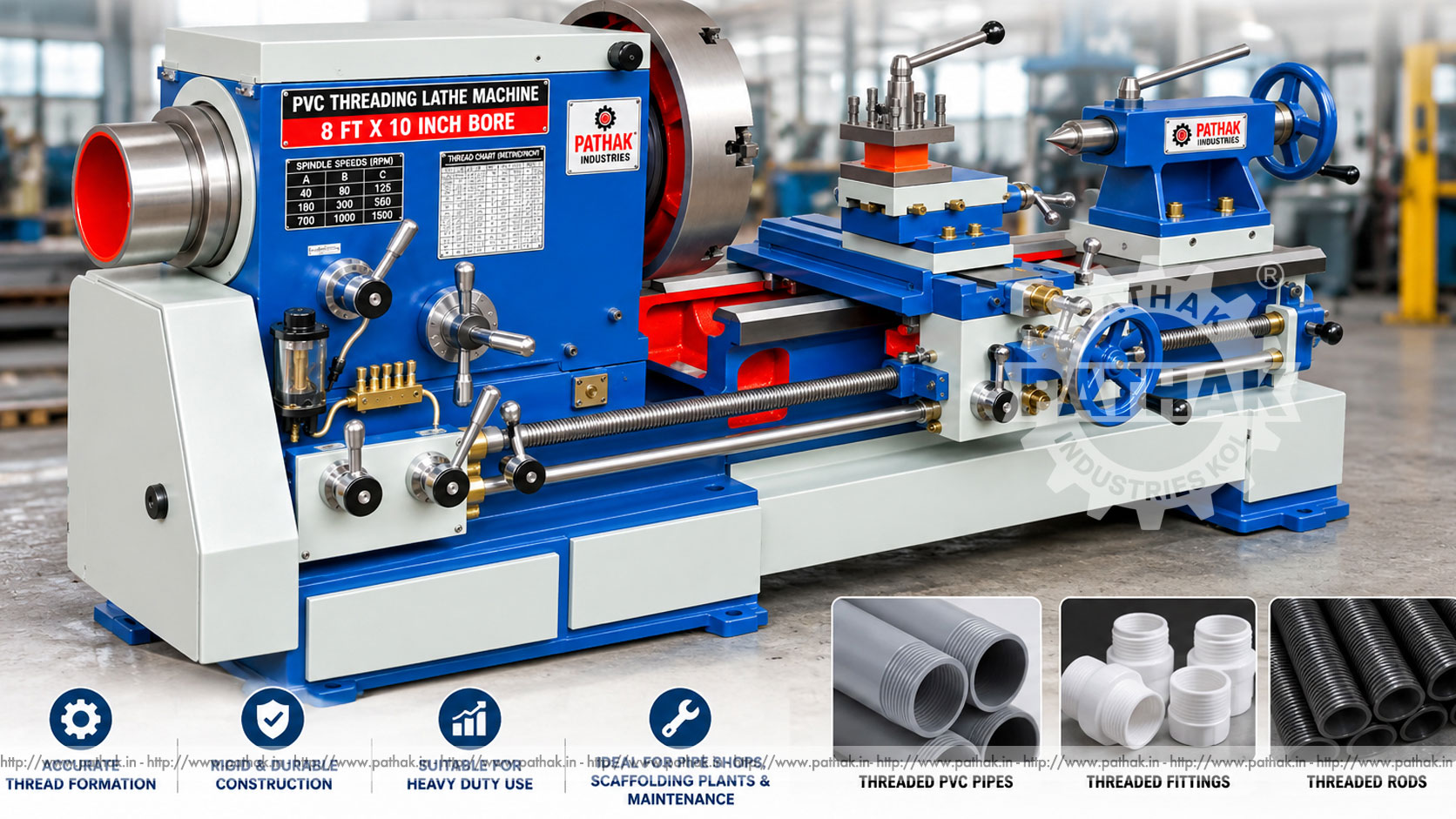PVC Threading Lathe Machine: Capacity, Setup and Selection Guide