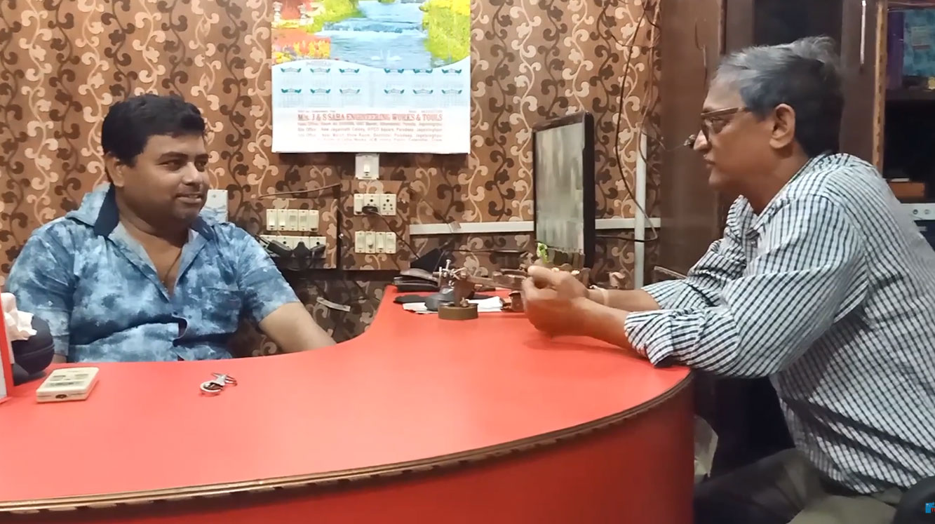 Video cover featuring Mr. Saha