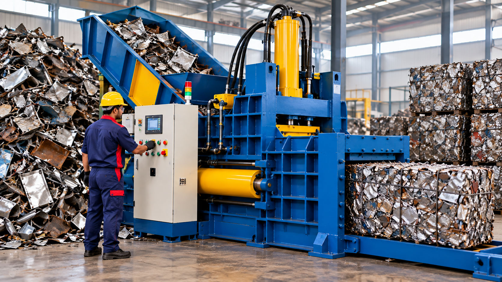 Scrap Baling Machines for High-Density Waste Compaction: Turning Loose Industrial Scrap into Compact, Manageable Bales