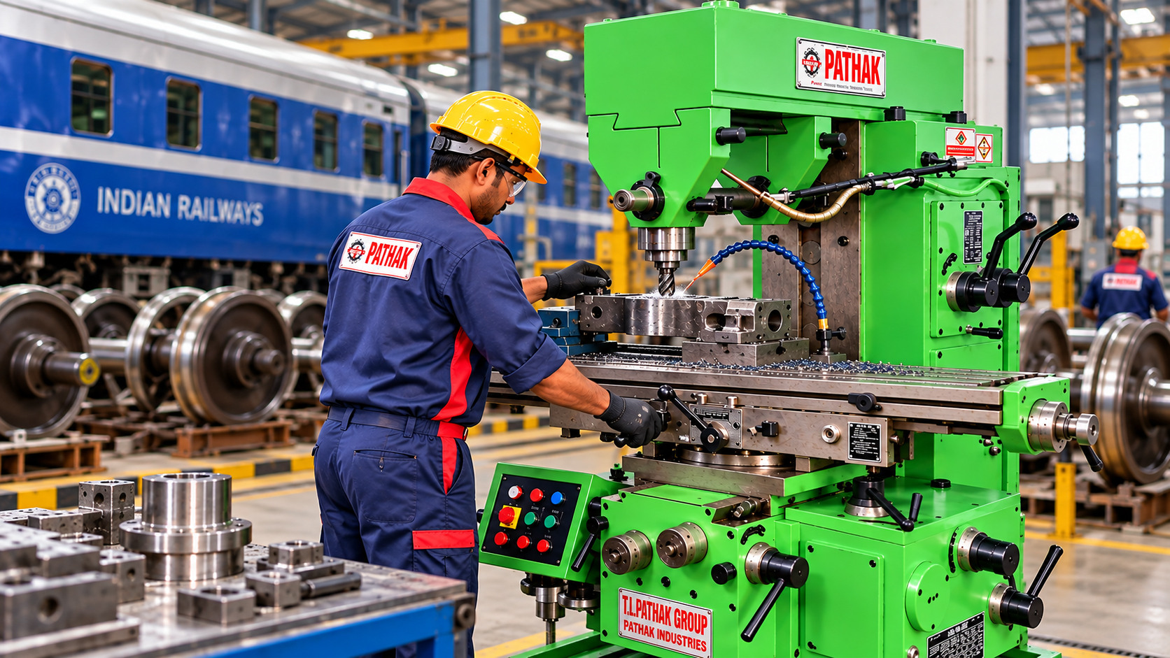 Milling Machines for the Railway Industry: Applications, Components, Benefits & Practical Selection Guide