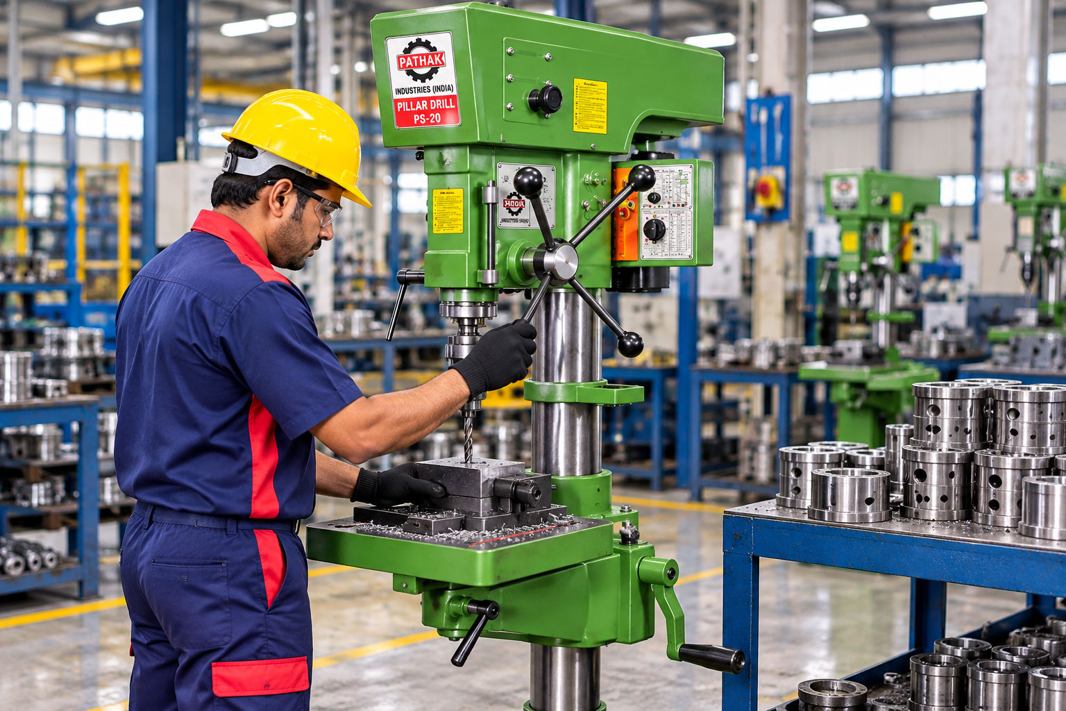 Drilling Machines for Metal Fabrication & Heavy Engineering: Precision Hole-Making for Industrial Components