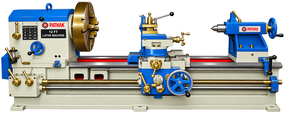 12 FT Lathe Machine