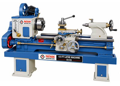 4.5 FT Lathe Machine 9X6