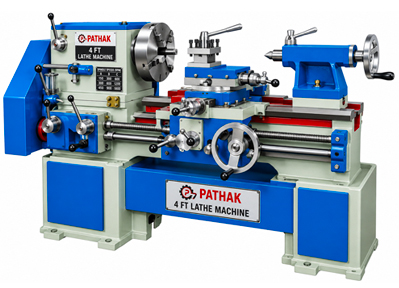 4 FT Lathe Machine