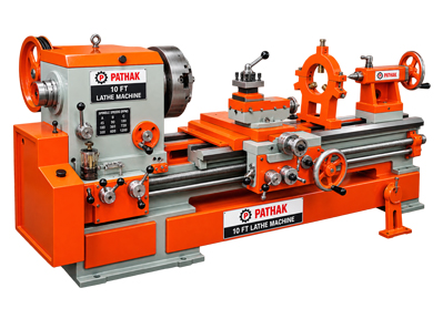 10 FT Lathe machine