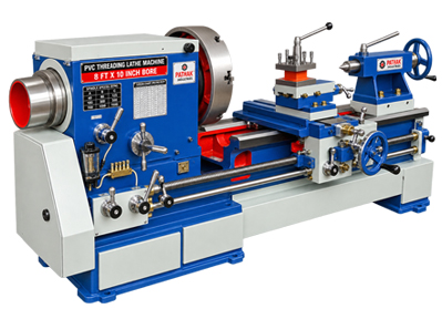 PVC Threading 8 ft 10 Inch Bore Lathe Machine