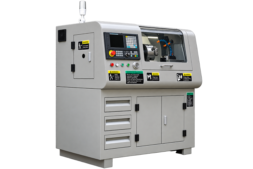 Mini CNC Lathe Machine
