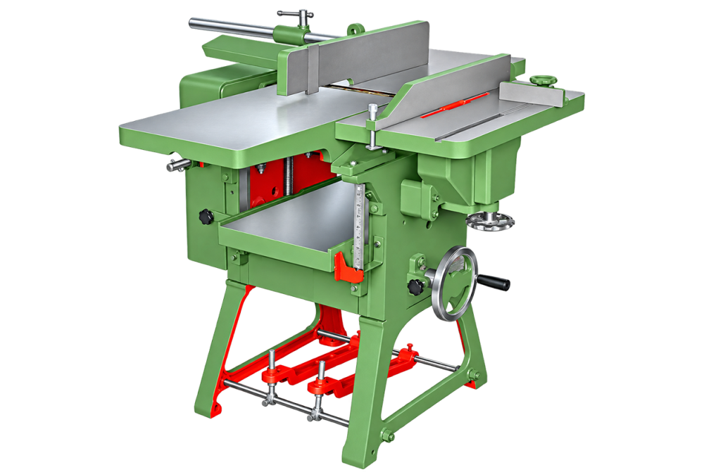 Thickness With Surface Planner Combined Circular Saw There in One