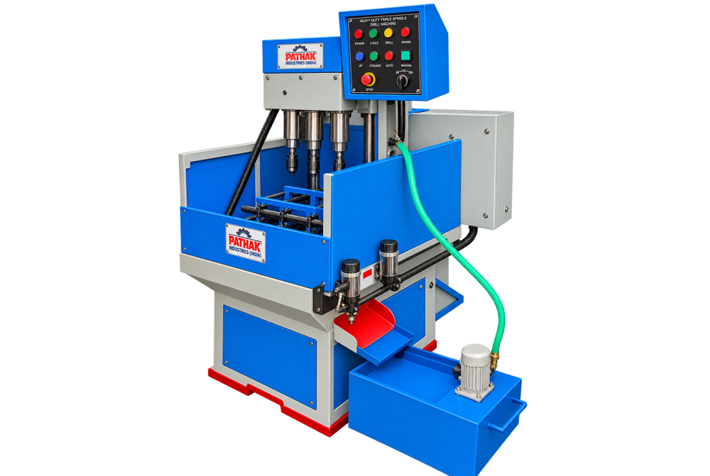 Heavy Duty Triple Spindle Drill Machine