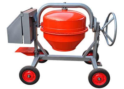 Concrete Mixers 250 L With Motor Tilting Type
