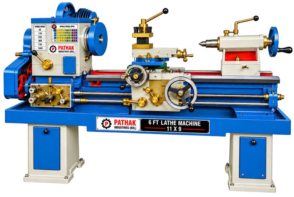 6 FT Lathe Machine 11X9
