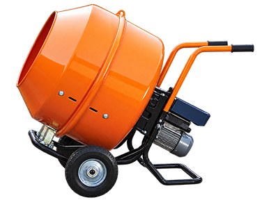 Concrete Mixers Trolley Type With Motor