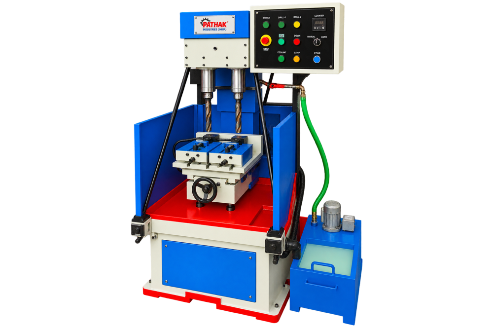 Heavy Duty Double Spindle Drill Machine