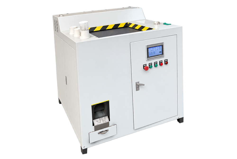 Metal Chip Pressing Machine