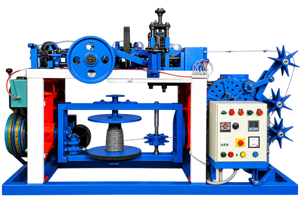 Automatic Barbed Wire Making Machine
