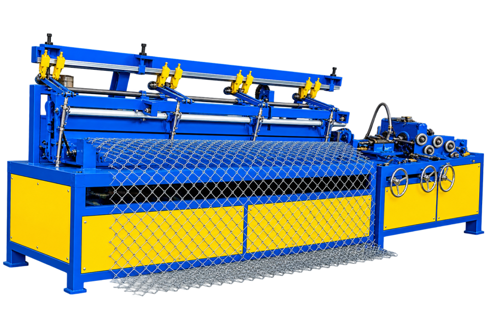Chain Link Fencing Machine