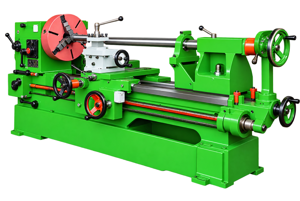 Lathe Machine With Chasing Attachment