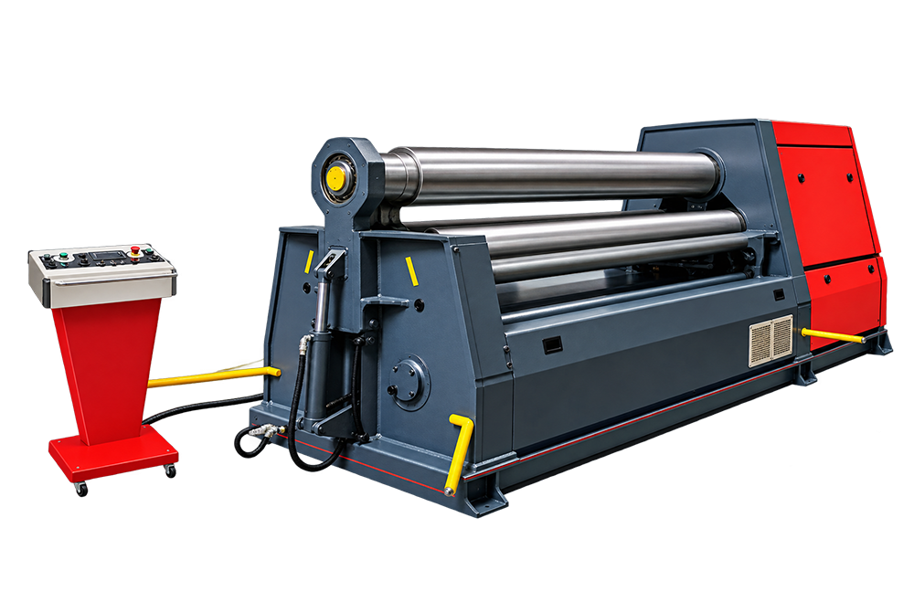 3 Roll Plate Bending Machine (Pre Pinching Type)