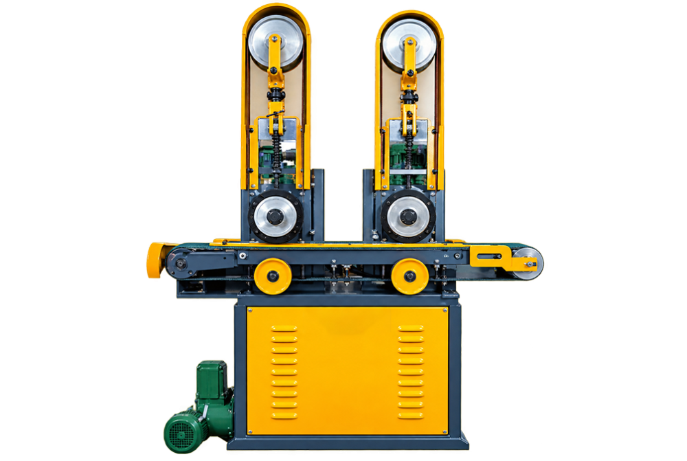 Automatic Hinge & Flat Belt Polishing Machine with Conveyor