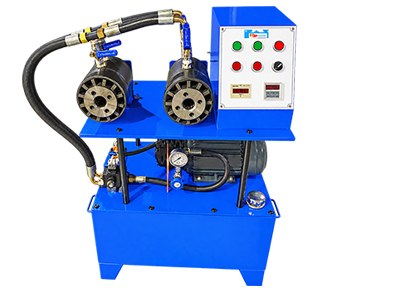 Double Head Plumbing Hose Crimping Machine