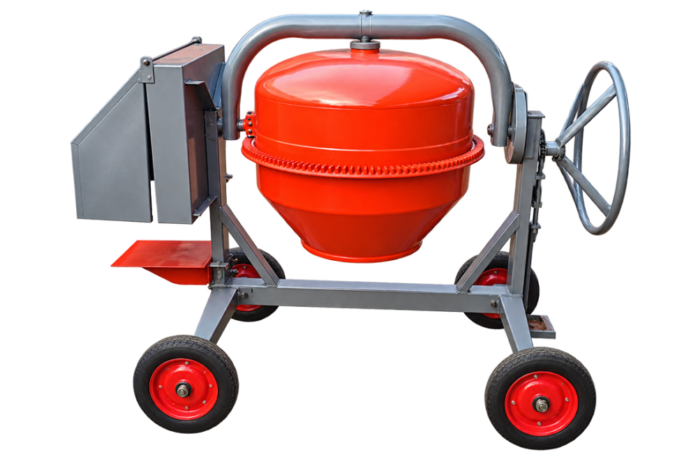 Concrete Mixers 250 L With Motor Tilting Type