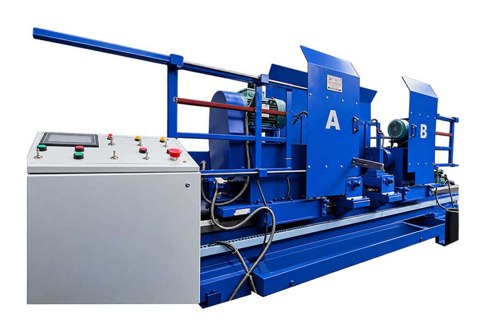 Double Ended Conveyor Idler Roller Boring Machine
