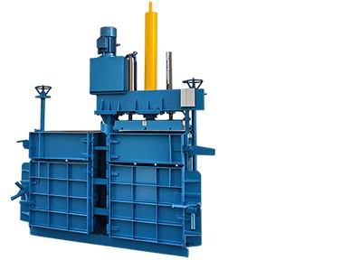 Double Chamber Single Cylinder Vertical Baler