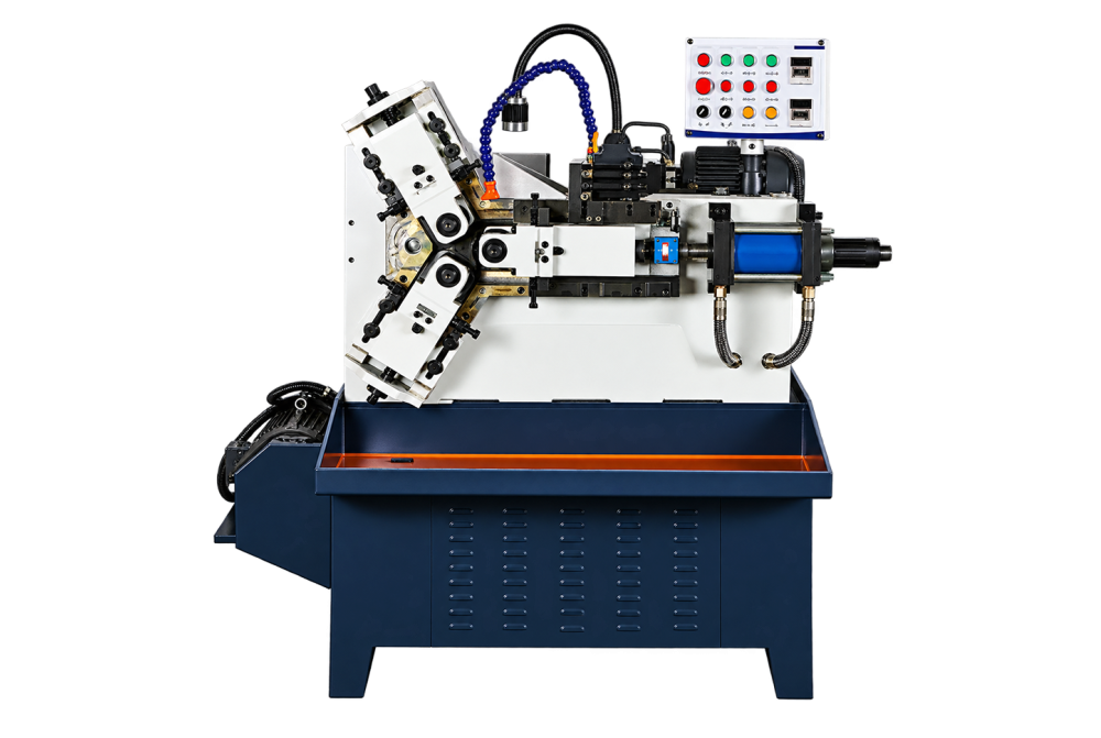 Round Die Three Roll Threading Machine