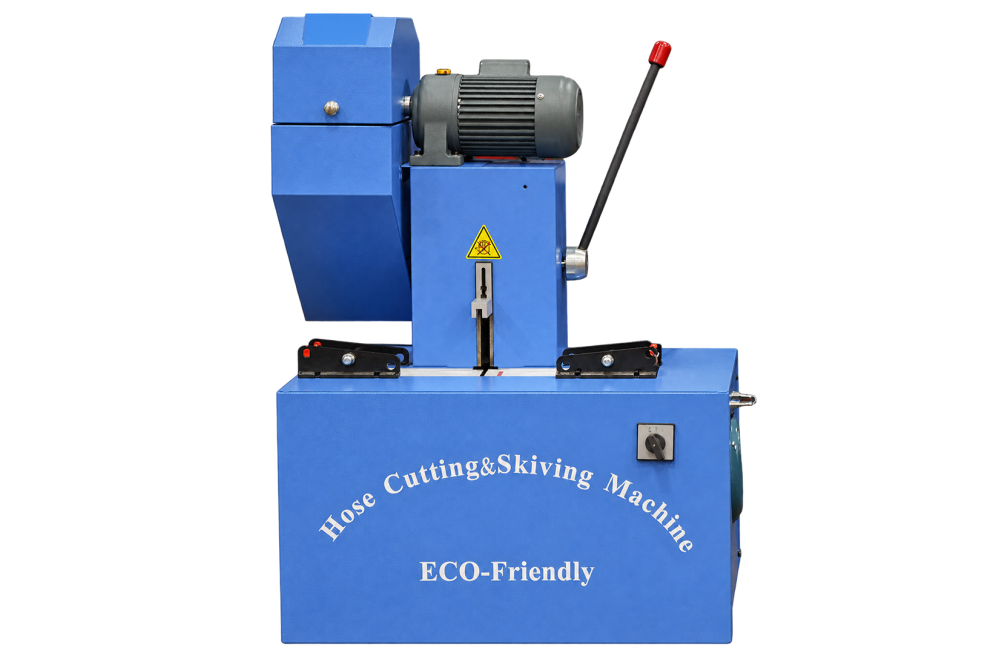 Hose Cutting Cum Skieving Machine