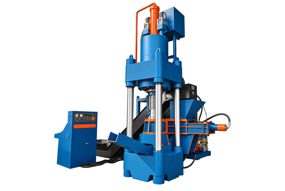 Metal Chip Briquetting Machine