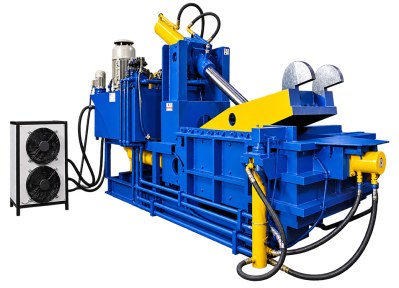 Triple Action Scrap Baling Press