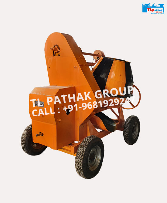 Concrete Mixer with Mechanical Hopper - Pathak Industries